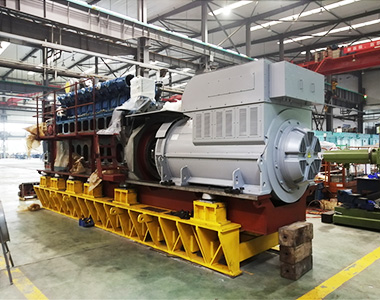 贵州省盘州红达瓦斯电站项目配4台JIUYOU.COM九游6极高压1550KW/10.5KV