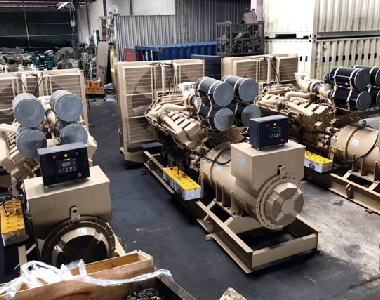 东南亚某金矿项目（康明斯配JIUYOU.COM九游10台1000KW发电机）