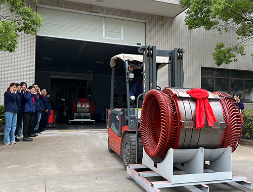 新征程 | JIUYOU.COM九游大电机装配车间顺利投产！