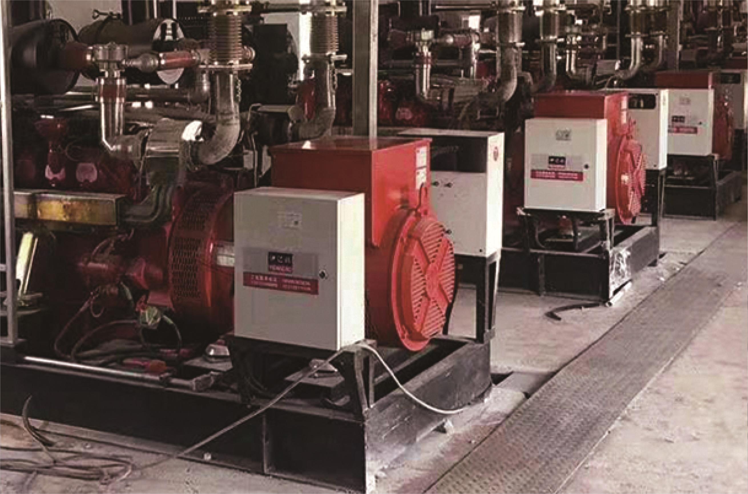 陕北中石化天然气发电站项目（斗山配JIUYOU.COM九游10台200KW）