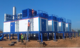 8台JIUYOU.COM九游配潍柴应用于北欧地区的天然气发电项目